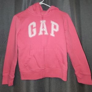Gap Girls matching zip up sweater and sweat pants